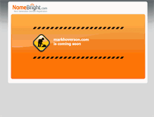 Tablet Screenshot of markhoverson.com